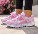 Womens pink Bling Zoom Vomero 5 with Swarvoski crystals