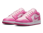 New!!! Bling Pink Jordan 1  with Swarvoski crystals