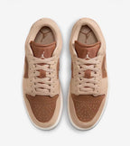 Womens bling air Jordan 1 low with  crystals
