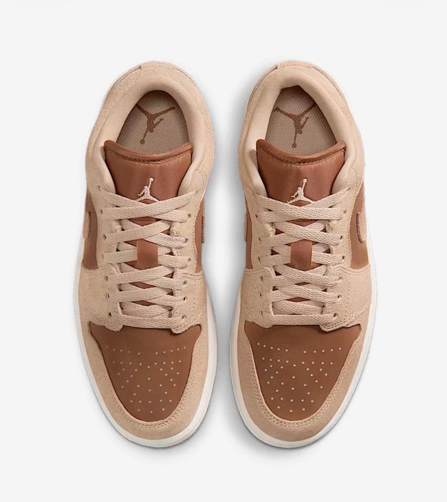 Womens bling air Jordan 1 low with  crystals Main Image