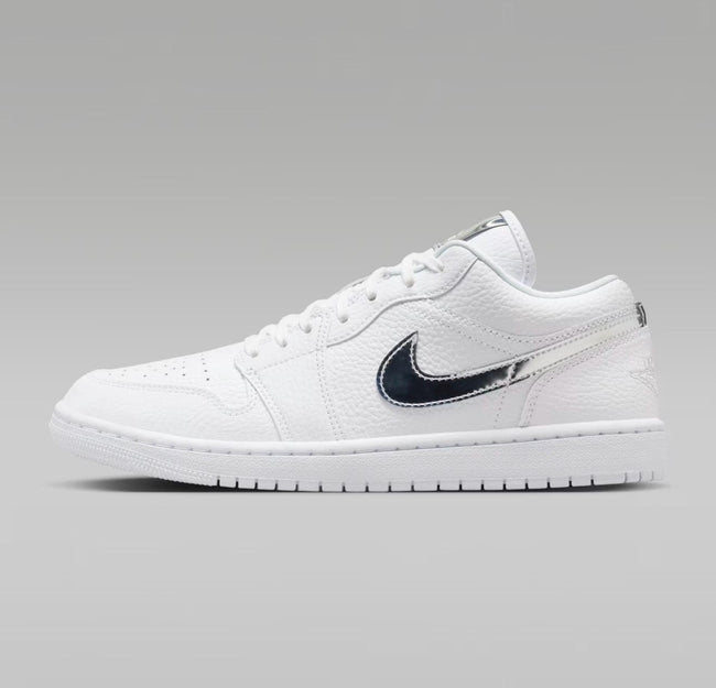 New! Womens Air Jordan 1 low with  crystals Main Image