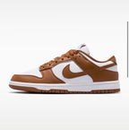 Womens brown dunk low with Swarovski crystals