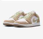 Womens Air Jordan 1 low with Swarovski crystals