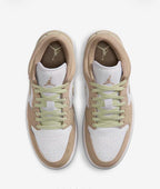 Womens Air Jordan 1 low with Swarovski crystals
