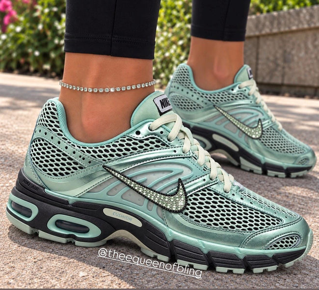 New! Womens air max moto 2k with Swarvoski crystals Hover Image