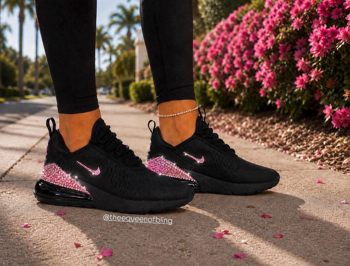 Womens Black airmax 270 with your color choice