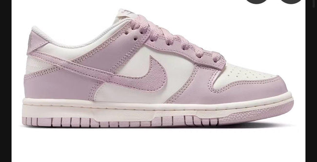 Womens/Girls light purple dunks with Swarvoski crystals Main Image